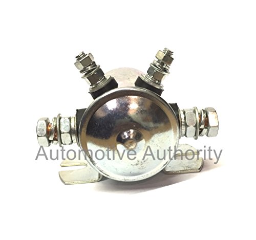 Automotive Authority LLC EZGO 16542G1 Solenoid 12V - #70 Series 4 Terminal, 1979-1994 EZGO Gas Marathon Golf Carts 12 Volt