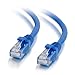 C2G 00689 / 1ft Cat6a Snagless Unshielded (UTP) Network Patch Cable - Blue