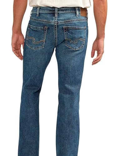 Image of Silver Jeans Co. Mens Jace Slim Fit Bootcut Jeans