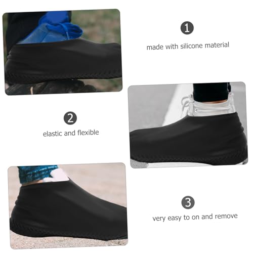 Fundas de Zapatos de Silicona ULTECHNOVO con Suela Antideslizante para Adultos en Días de Lluvia miniatura 4