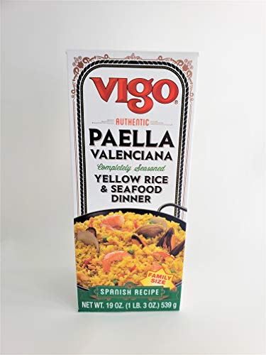 Vigo Paella Valenciana Yellow Rice Mix 19 Ounce ( 2 - Pack )