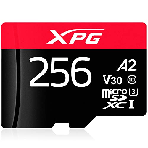 ADATA 256G MICROSDXC Uhs-1 U3 C10 Gaming