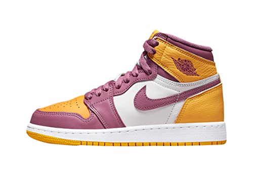 Nike Big Kids Jordan 1 High Retro OG 'Brotherhood' Basketball Shoes