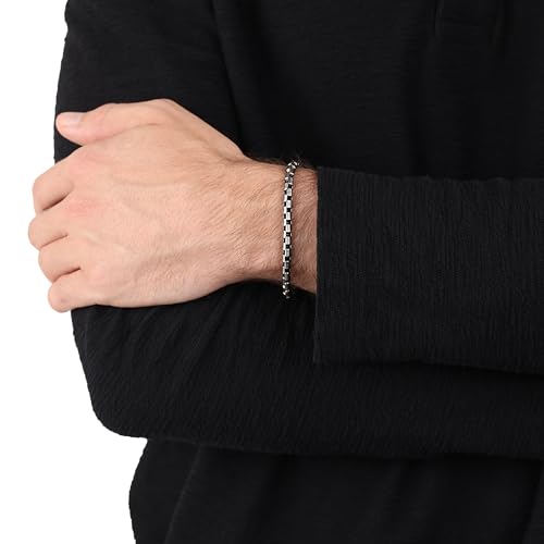 s.Oliver Armband Edelstahl Herren Armschmuck, Kommt in Schmuck Geschenk Box,