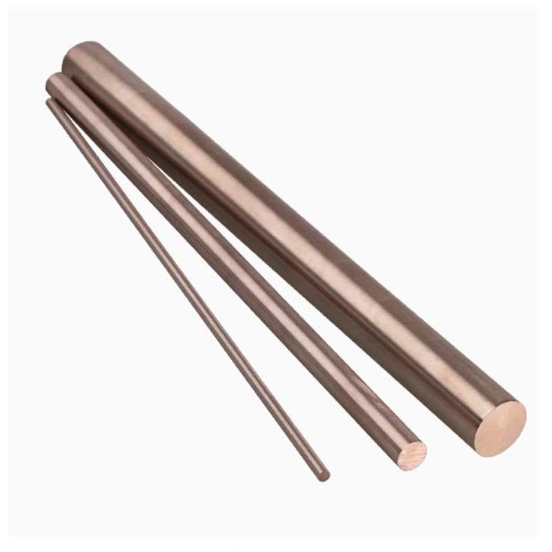 1PC Wolfram-Kupfer-Stab 70% Wolfram 30% Kupfer WCu 1mm 2mm 3mm 4mm 5mm 6mm 7mm 8mm 9mm 10mm 12mm 13m 14mm 15mm 16mm 18mm 20mm(Length 500mm 1pc,Diameter 20mm)