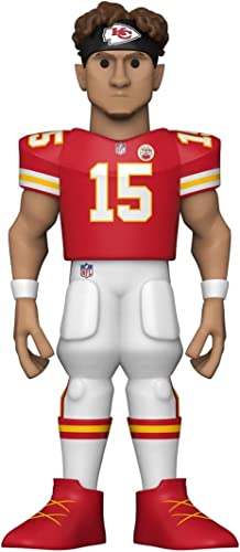Patrick Mahomes Ii (Chiefs Home Uniform) Gold 5" Vinyl Pop Figure #TOP1