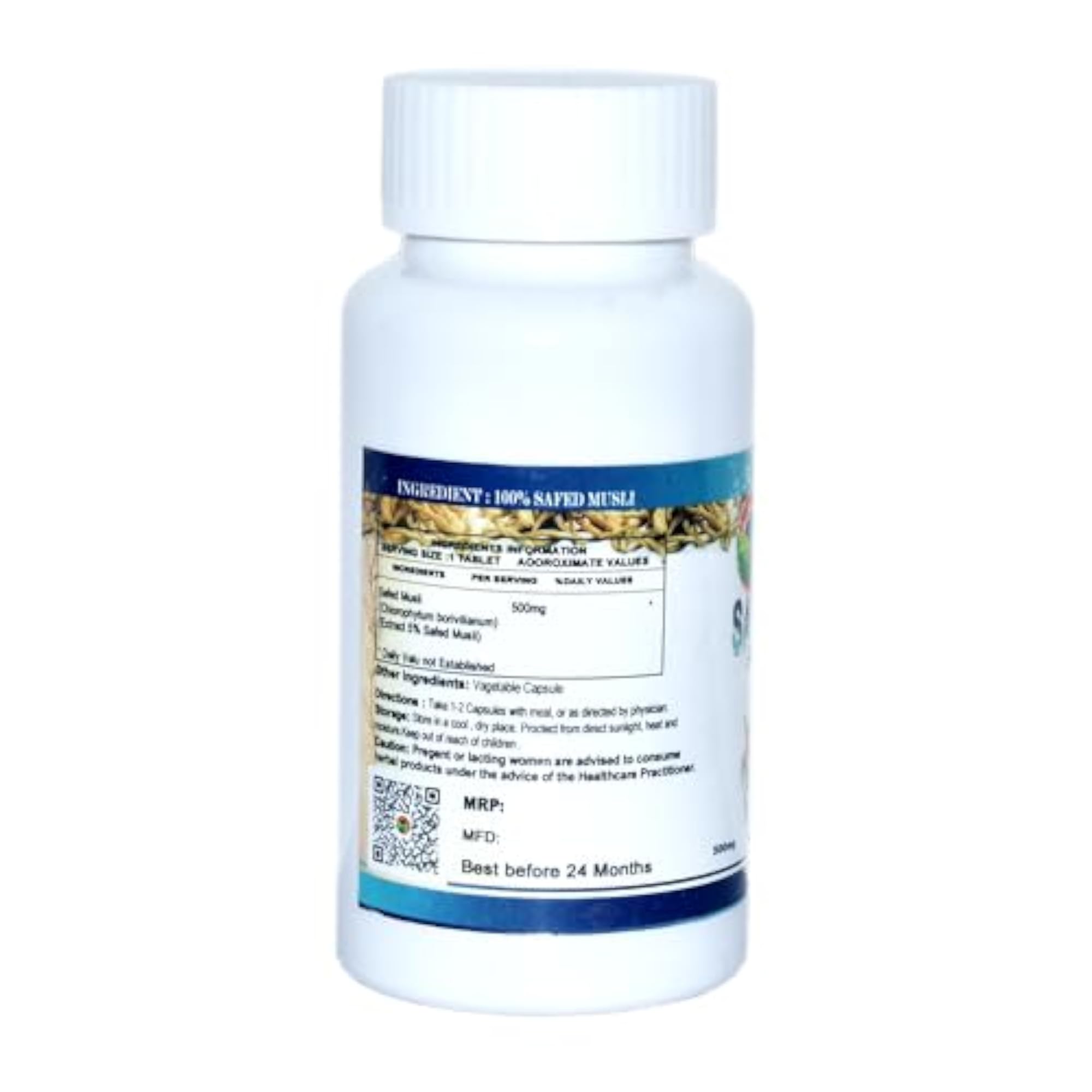 Safed Musli Capsules, 60