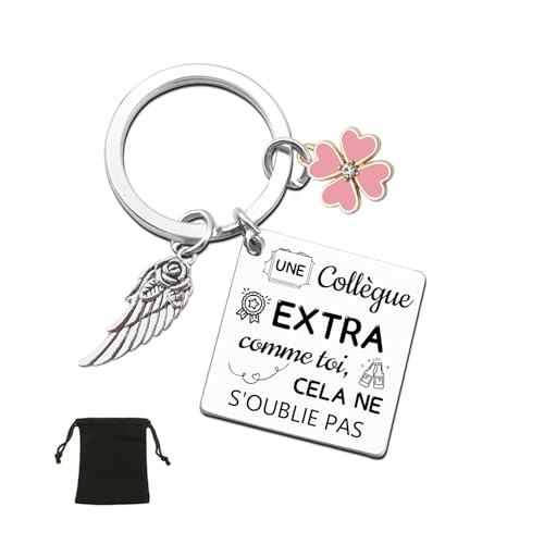 KJKJKJ Colleague Gift Keyring, Christmas Colleagues, Colleague Leaving Gift, Colleague Gift Ideas for Retirement Colleagues, 0-1, L