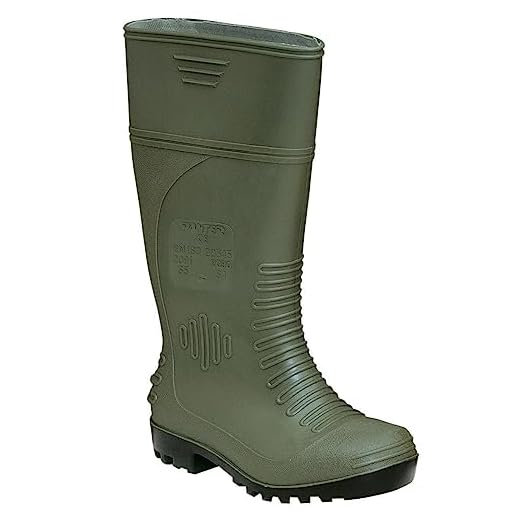 Panter M79426 - Bota de agua alta con puntera y plantilla 44 verde