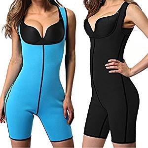 Donne Dimagrante Neoprene Full Body Shaper Caldo Sudore Compressione Body Dimagrante M