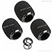 5Pcs/Lot Plastic Snap Foam Cover Windscreen Sponge For Shure Beta98H/C MX412 418 Instrument Gooseneck Microphone Stand Case