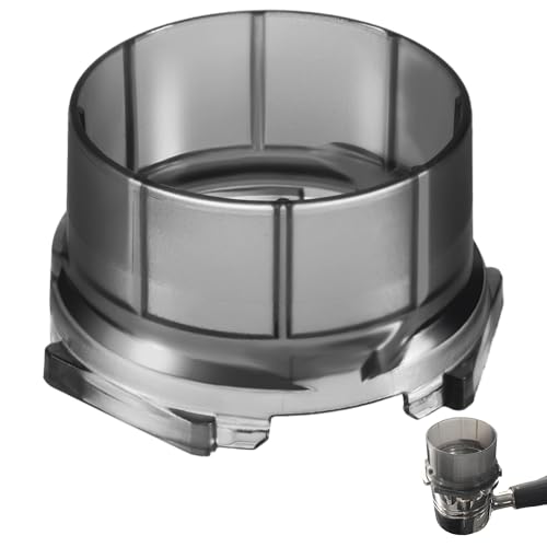 Bague de dosage pour café Porte-filtre - Entonnoir de dosage pour expresso - Accessoire compatible avec Ninja Luxe Café ES601 - Noir