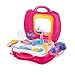 fan pin dian zi Pretend Petites Filles Princesse Maquillage De Jeu Portable Salon Case