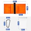 EMART Heavy Duty Sandbag Photo Studio Weight Bag Saddlebag Design for Photography Stand Light Stand Tripod, Outdoor Patio, Sports, Photo Sets, Film Sets, Live Productions - (Orange -4 Packs) #3