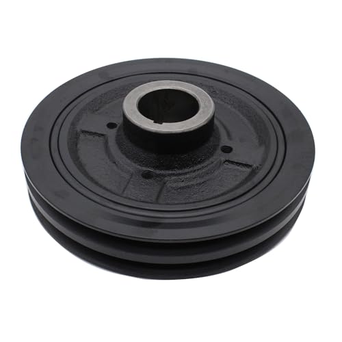 Polea de cigüeñal negra MD374223 para Mitsubishi L200 4D56