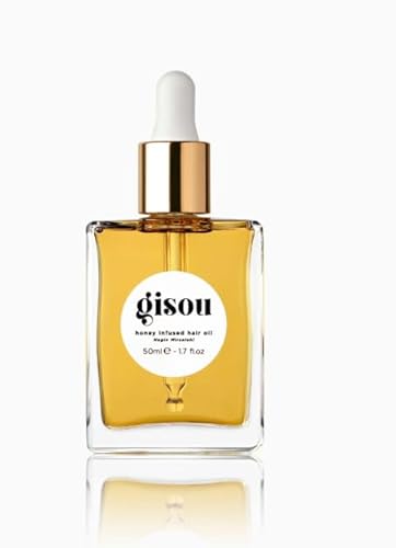 Honey Infused Hair Oil - Enriched with Mirsalehi Honey for Deep Nourishment, Hydration, Frizz Control, Heat Protection and Shine - For Damaged and Dry Hair (1.7 fl oz)