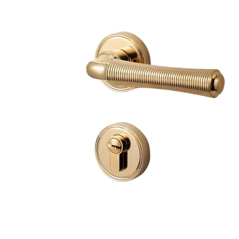 Serrure de porte intérieure silencieuse grâce au mécanisme fendu fluide