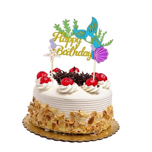 VICASKY 5 Unidades Bolo De Aniversário Cartola Topo De Bolo Picareta De Papel Suprimentos De Decoraç