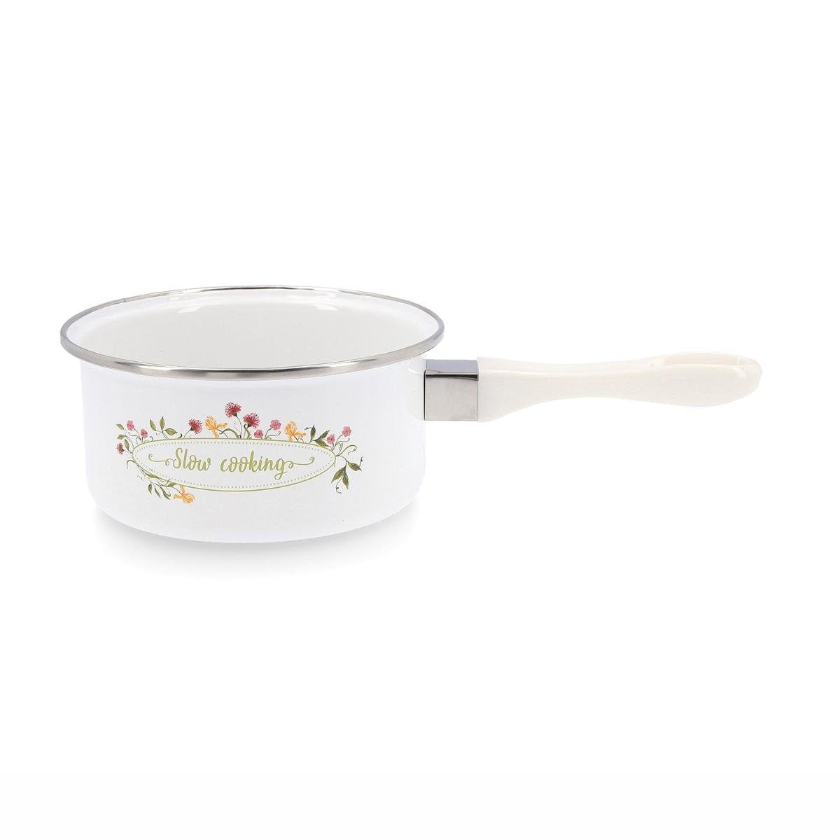 Quid Memory Saucepan Enamel Steel 16cm - 150cl