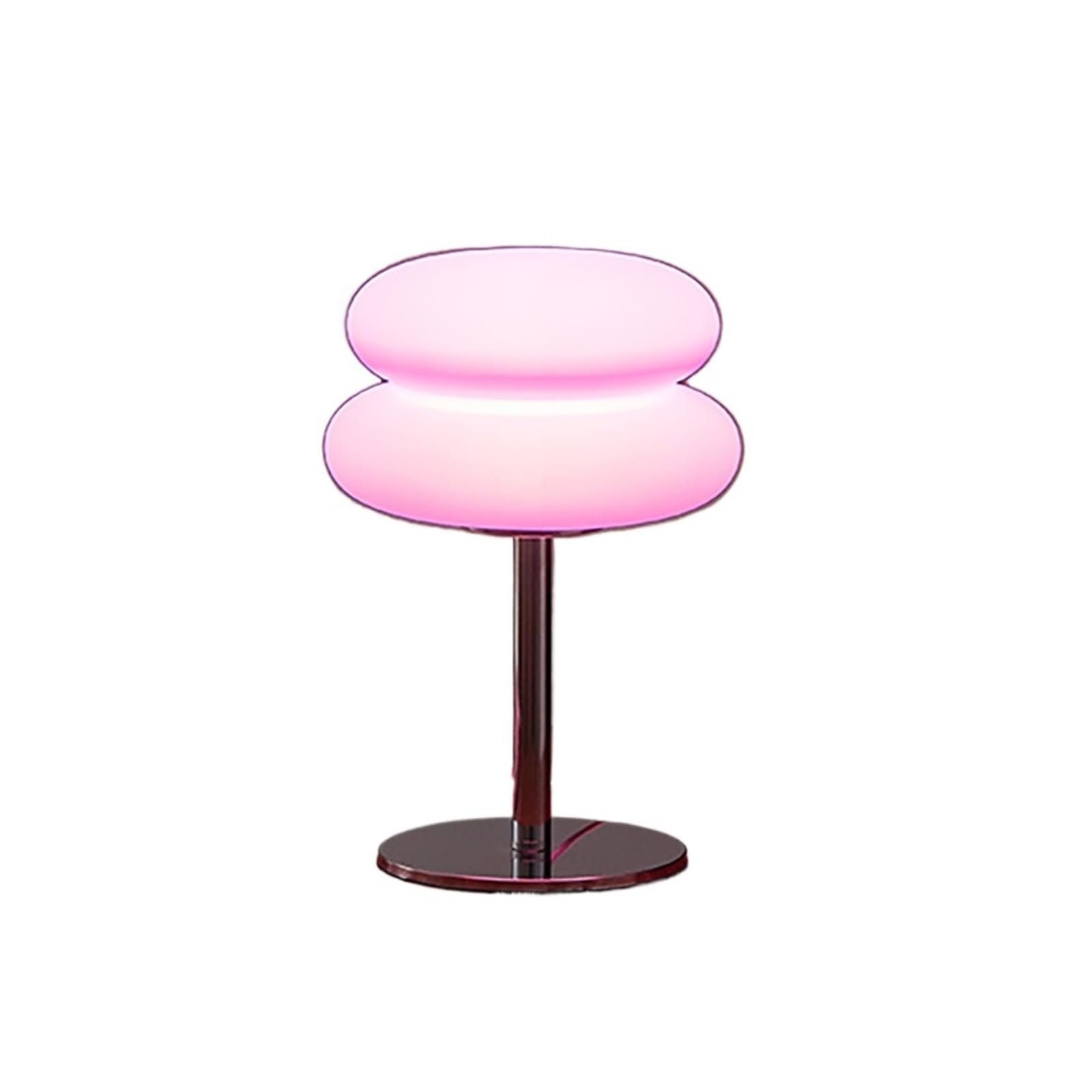 CKAFZMYJQBT Table Lamp Plastic Lampshade Bedroom Bedside Living Room Nordic Mushroom Lamp 9-Level Brightness Dimming Ambient Light