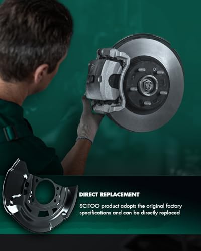 Image of SCITOO 47781-0R010, 47781-42040 Brake Dust Shield Front Right