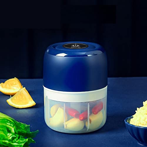 Mandolina eléctrica trituradora y procesador de alimentos miniatura 2