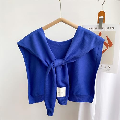 Shawl Wraps for Women Trendy Sweater Knitted Knotted Shawls Travel Casual Solid Scarf Cape Shoulder Tops Fashion Wrap2