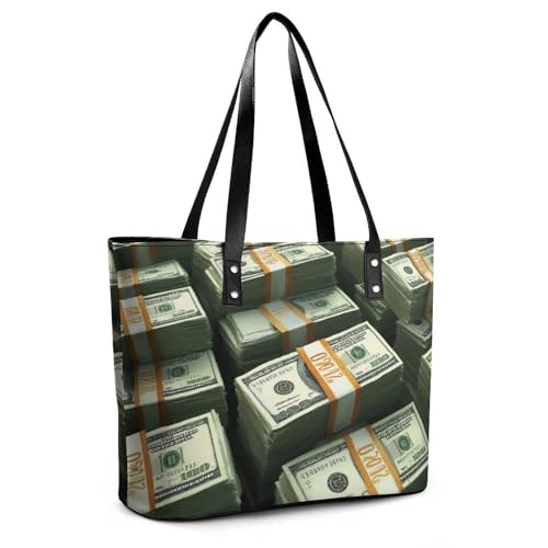 Bolso tote grande para mujer con cremallera, para oficina y viaje miniatura 5