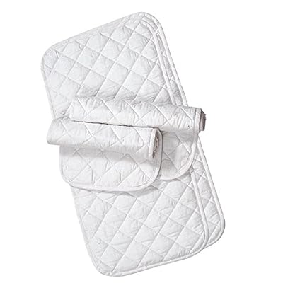 Weaver Leather Quilted Leg Wraps, White