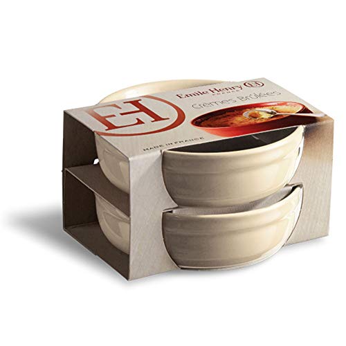 Crème Brûlée Schaal Emile Henry Grand Cru (set van 2