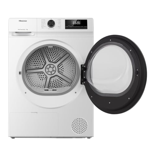 Sèche-Linge Pompe À Chaleur HISENSE DHQE800BW2 – 8 Kg, A++, 16 Programmes - vue 3