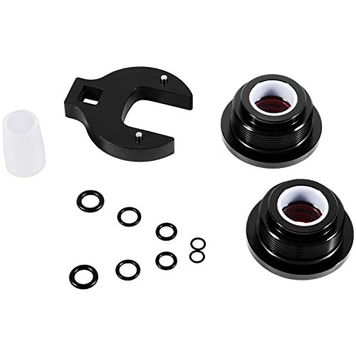 Image of HS5157 /HS5167Front Mount Hydraulic Steering Cylinder Seal Kit with Pin Wrench for Seastar Compatible with HC5340 HC5341 HC5342 HC5343 HC5344 HC5345 HC5346 HC5347 HC5348 HC5358 HC5365 HC5375 HC5394