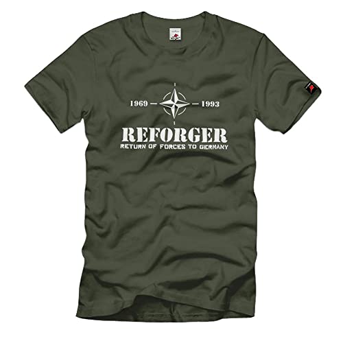 T-shirt Reforger Return Forces Germany 2411 olive de qualité supérieure