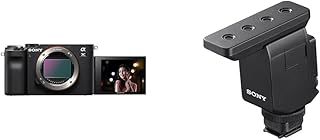 Sony Alpha Ilce-7C Compact Full Frame 64 GB Camera | 4K with Flip Screen, Light Weight | Real Time T