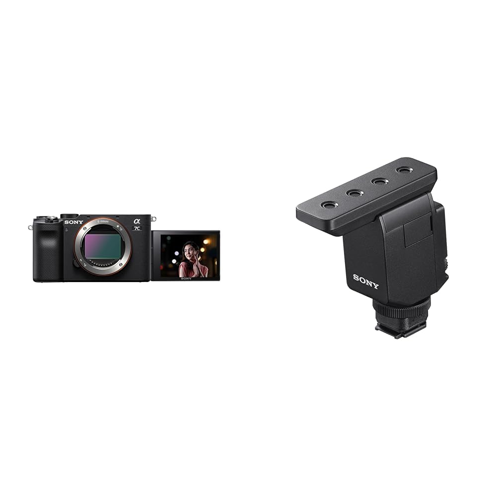 Sony Alpha Ilce-7C Compact Full Frame 64 GB Camera | 4K with Flip Screen, Light Weight | Real Time T