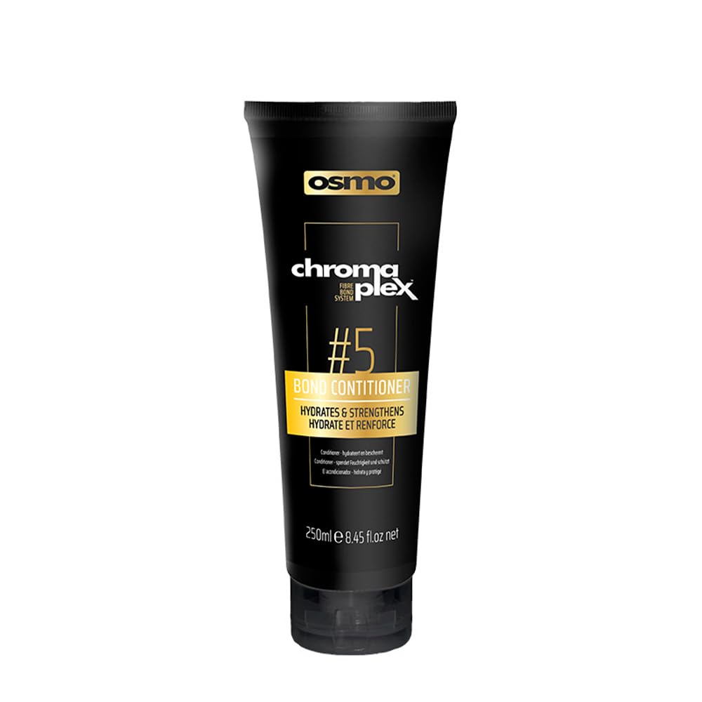 OsmoCHROMAPLEX™ Bond Conditioner #5 | Hair Strengthening Bond-Building Shampoo for Chemically Treated Hair | Vegan, Sulphate-Free, Restores Shine & Elasticity | Step 5 Repair System | 250ml