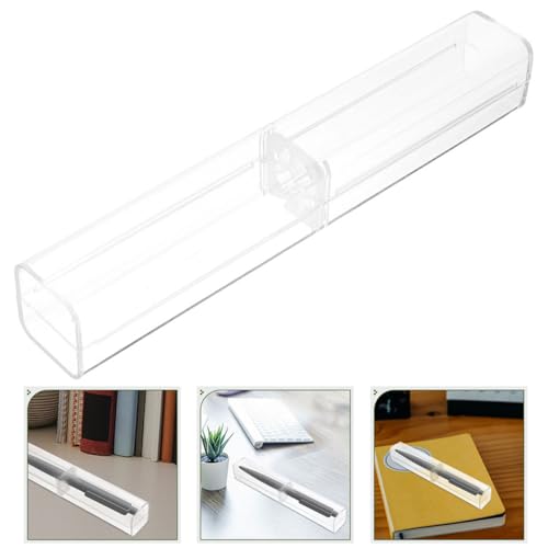 Boîtes à crayons transparentes et compactes pour un rangement optimal - 3