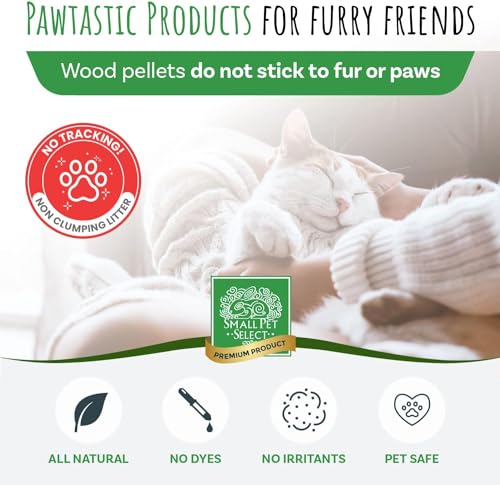 Small Pet Select Pine Pellet Bedding 20lb, Litter Pellets for Rabbit, Guinea Pig, Hamster, Bunny and Other Small Animals, Made in USA, 20lb - Image 5