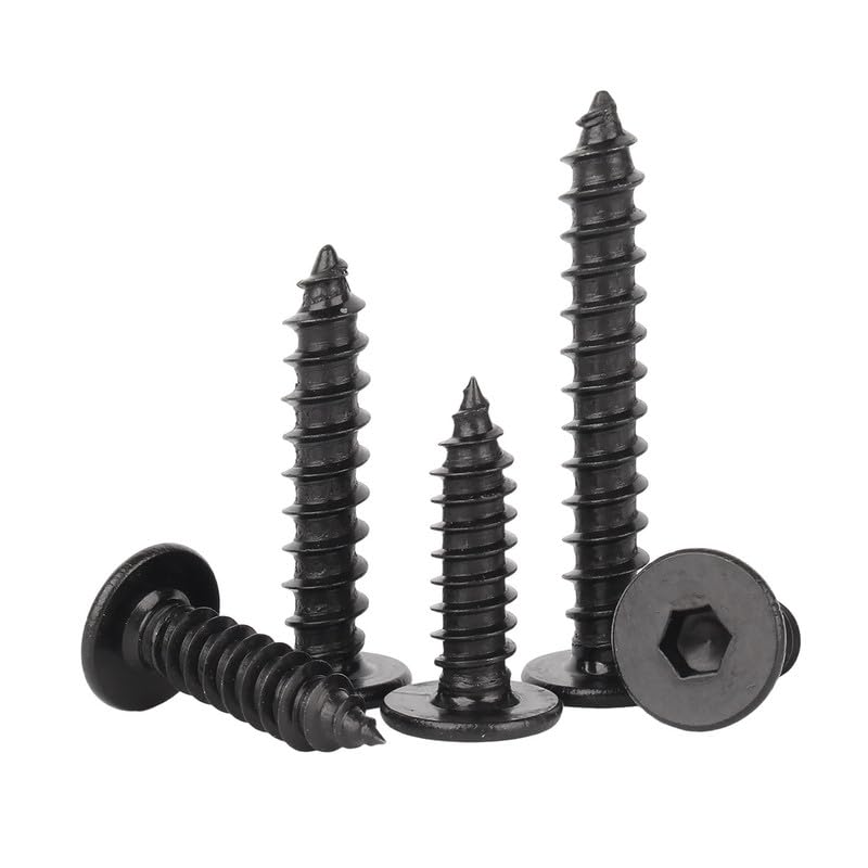 Tornillos autoperforantes acero inoxidable M3 x 6mm 100 piezas miniatura 5