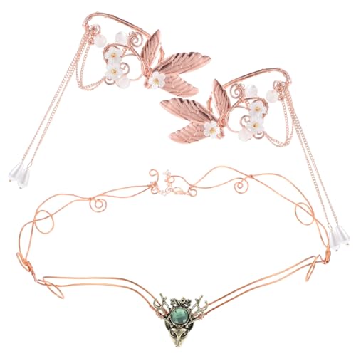 Manchettes d'oreille Healeved : offrez une couronne élégante en boucle oreille clip pour femme