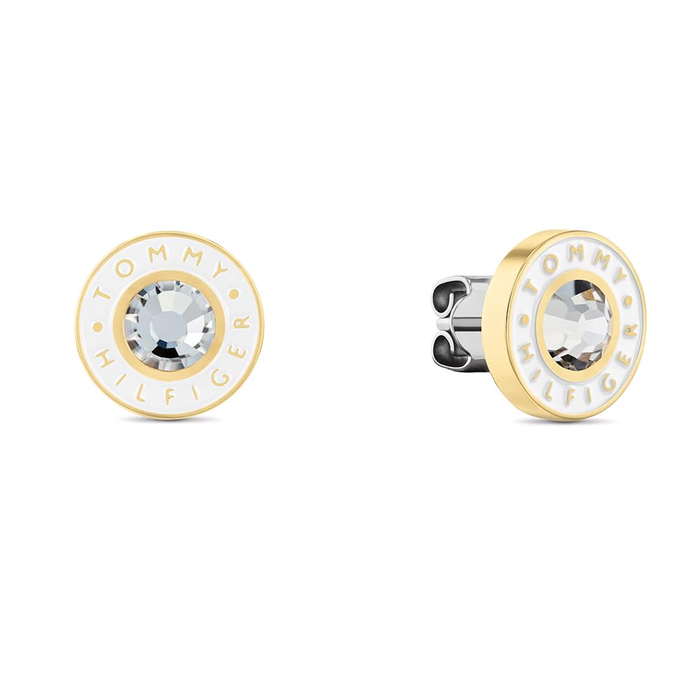 Tommy Hilfiger Jewelry Women's Stud Earrings Embellished with Crystals - 2780809