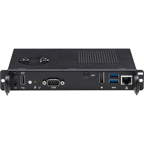 Image of Industrial Mini OPS PC, Desktop Computer NDiS M538 Intel Core Processor i5-8500T 2.1-3.5GHz, Windows 10 IoT Value, 16G RAM, 128G SSD, 1xLAN, 1xCOM, 3xUSB 3.1, 4 x USB2.0, HDMI /DP Ports