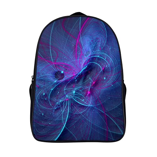 Mochila 3D Cool azul de 40x28x16cm con estructura ligera para adolescentes