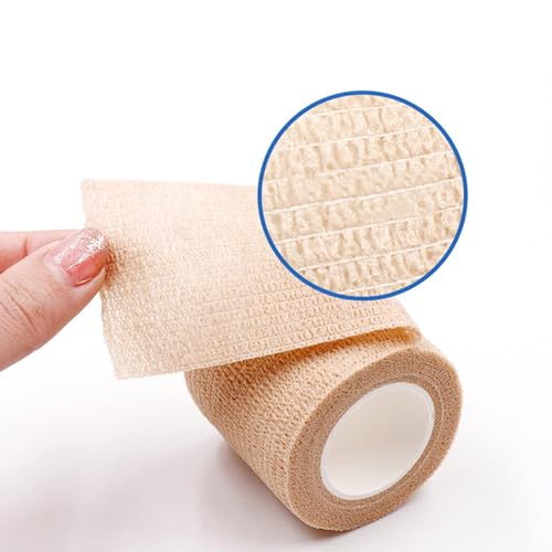 Almencla Ataduras autoadesivas envoltório elástico coesivo ataduras envoltório autoadesivo à prova d