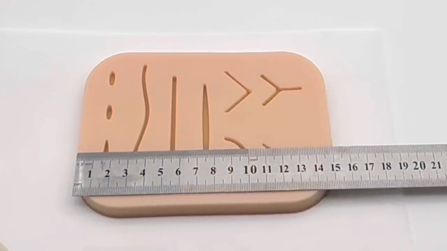 Image of Upgraded Suture Pad has 3 Layers of Silicone and 10 Wounds,Comes with a Box,Hard to Rip,Break or Tear。Gifts for Medical Students,Suture Pads Perfect The Suture Kit,Suture Practice Pad