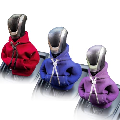 LUPATDY 3 Stück Schaltknauf Schalthebel Hoodie, Kreative Schaltknauf Hoodie, Manueller Oder Automatischer Schalthebel, Staubdichter Schutz, Dekoratives Autozubehör, Car Accessories Interior LUPATDY 3 Stück Schaltknauf Schalthebel Hoodie, Kreative Schaltknauf Hoodie, Manueller Oder Automatischer Schalthebel, Staubdichter Schutz, Dekoratives Autozubehör, Car Accessories Interior