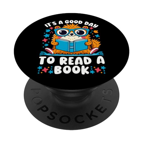 It’s a Good Day to Read a Book - Reading Lover Librarian PopSockets PopGrip Intercambiabile