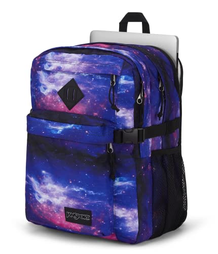 Image of JanSport Main Campus Backpack - Travel or Work backpack Sleeve and Dual Pockets, Space Dust