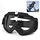 Riybyds Motorradbrille, Motocrossbrille UV400 Schutz, Winddicht und Staubdicht, ATV und Dirt Bike Brille, Flexibler TPU-Rahmen und PC-Linsen, für Männer, Frauen und Jugendliche