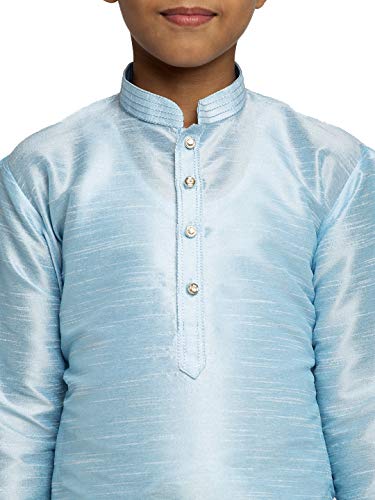 Image of KRAFT INDIA Boys Silk Kurta Churidar